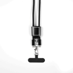  Lanière avec support pour smartphone inclus, câble USB-CCouleur:Noir