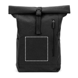  Sac à dos à enroulement en coton recyclé et polyester recyclé (380 g/m²)