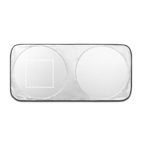  Pare-soleil pour voiture en polyester 210DCouleur:Gris