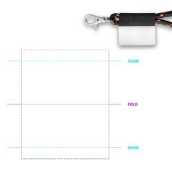  Lanyard en polyester personnalisée