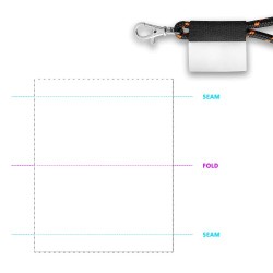  Lanyard en polyester personnalisée