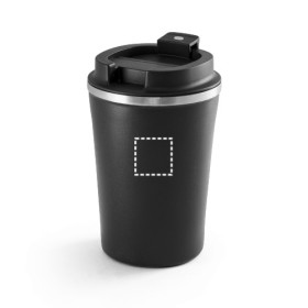  Gobelet de voyage en acier inoxydable avec intérieur en céramique 470 ml