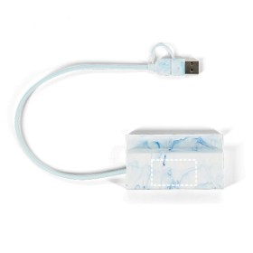  Hub en ABS recyclé avec entrées et sorties principalesCouleur:Panaché