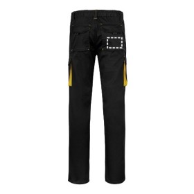  Pantalon stretch bicolore, multipoches (240g/m²)