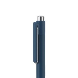 Stylo à bille en aluminium (94% recyclé) avec clip innovantCouleur:Bleu