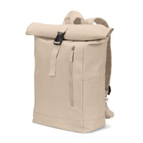  Sac à dos à enroulement en coton recyclé et polyester recyclé (380 g/m²)Couleur:Naturel