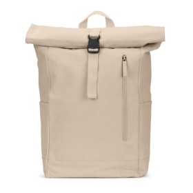  Sac à dos à enroulement en coton recyclé et polyester recyclé (380 g/m²)Couleur:Naturel