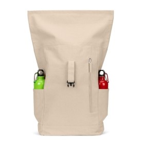  Sac à dos à enroulement en coton recyclé et polyester recyclé (380 g/m²)Couleur:Naturel