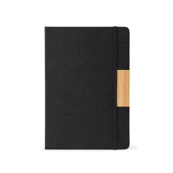  Set composé d'un bloc-notes A5 à couverture rigideCouleur:Noir