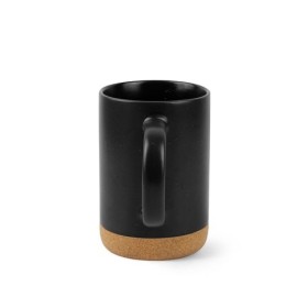  Tasse en céramique avec socle en liège 320 mlCouleur:Noir