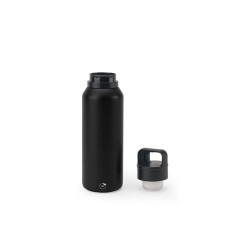  Bouteille en acier inoxydable (91% recyclé) avec double paroi isolée sous vide 590 mLCouleur:Noir
