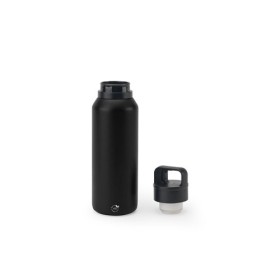  Bouteille en acier inoxydable (91% recyclé) avec double paroi isolée sous vide 590 mLCouleur:Noir