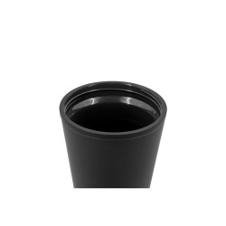  Tasse de voyage en PP à double paroi, étancheCouleur:Noir