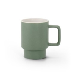  Tasse en céramique avec finition mate 330 mlCouleur:Vert kaki