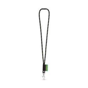  Lanyard en polyester personnaliséeCouleur:300 - Noir