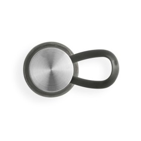  Bouteille en PET recyclé (100 % rPET) avec une finition brillante translucideCouleur:Noir