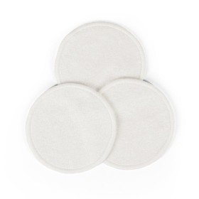  Lot de 3 disques démaquillants lavables et réutilisablesCouleur:Naturel