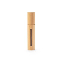  Atomiseur de parfum rechargeable avec boîtier en bambou naturelCouleur:Naturel