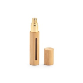  Atomiseur de parfum rechargeable avec boîtier en bambou naturelCouleur:Naturel