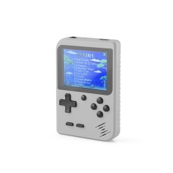 Console de jeux portable avec 256 jeux classiquesCouleur:Gris