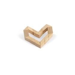  Puzzle en bois avec 24 piècesCouleur:Naturel
