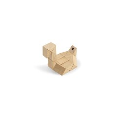  Puzzle en bois avec 24 piècesCouleur:Naturel