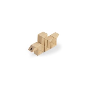  Puzzle en bois avec 24 piècesCouleur:Naturel