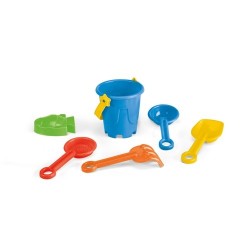  Seau de plage en PP avec 5 accessoiresCouleur:Bleu clair