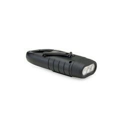  Lampe torche compacte de 0'5 W en ABS, avec 3 LED blanchesCouleur:Noir