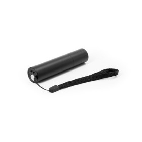  Lampe torche rechargeable en aluminium recyclé (100 % rAL)Couleur:Noir