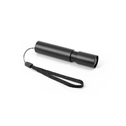  Lampe torche rechargeable en aluminium recyclé (100 % rAL)Couleur:Noir