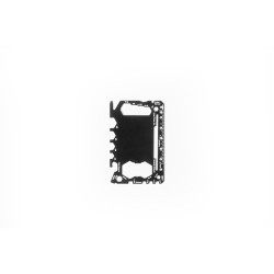  Carte multifonction en acier inoxydable avec 20 fonctionsCouleur:Noir