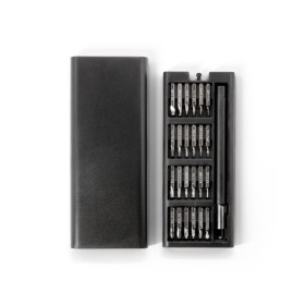  Jeu de tournevis avec différentes pointes magnétiques en acier au carboneCouleur:Noir