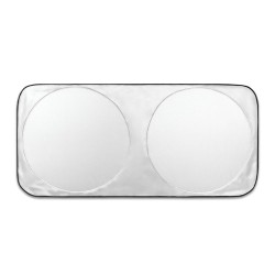  Pare-soleil pour voiture en polyester 210DCouleur:Gris