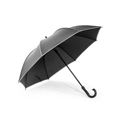  Parapluie 27" en polyester recyclé (100% rPET)Couleur:Noir