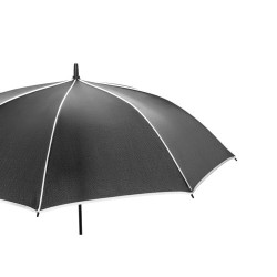  Parapluie 27" en polyester recyclé (100% rPET)Couleur:Noir