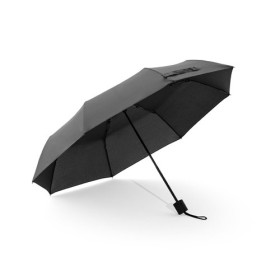  Parapluie 21" en polyester recyclé (100% rPET)Couleur:Noir
