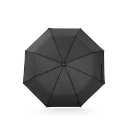  Parapluie 21" en polyester recyclé (100% rPET)Couleur:Noir