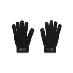  Gants en polyester recyclé (100% rPET)Couleur:Noir