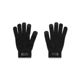  Gants en polyester recyclé (100% rPET)Couleur:Noir