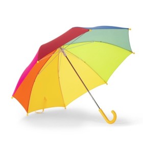  Parapluie coloré pour enfants 19 pouces en polyesterCouleur:Panaché
