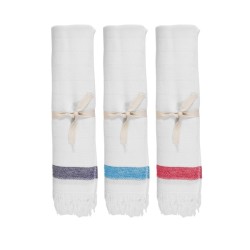 Fouta coton recyclé/Seaqual 150g SEACHIC