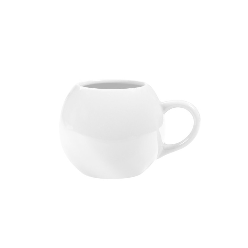 Mug céramique blanche brillante 420ml - GASPAR