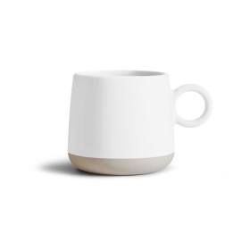 Mug céramique blanche brillante 250ml - BOB