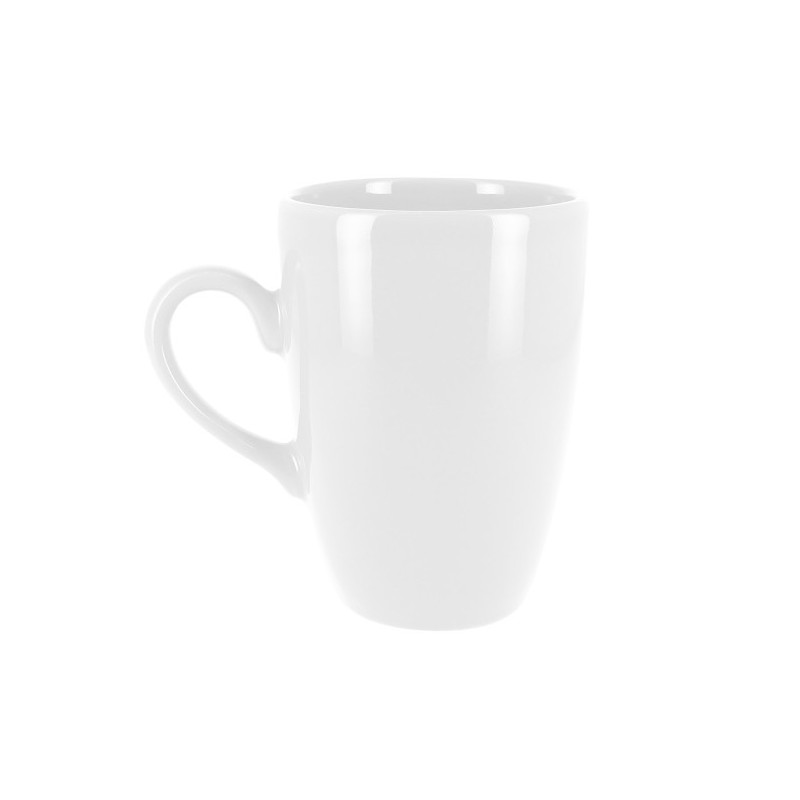Mug céramique blanche brillante 330ml - XENA