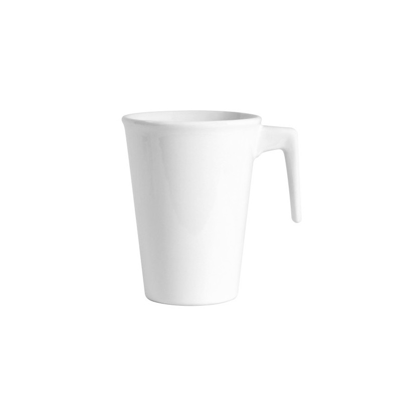 Mug céramique blanche brillante 310ml - DONALD