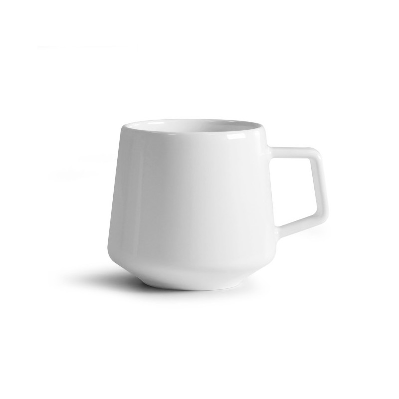 MUG céramique blanche brillante 260ml - JULES