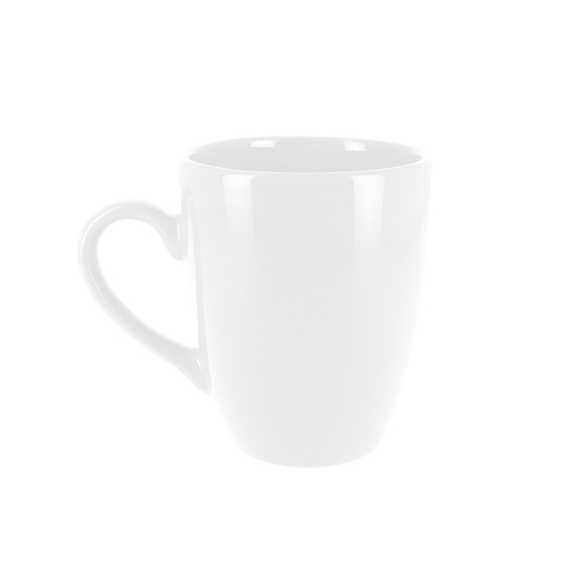 Mug céramique blanche brillante 250ml - YOKO