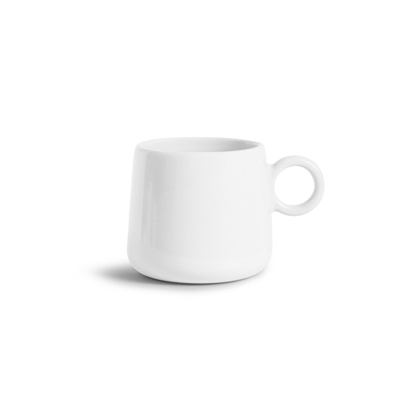 Mug céramique blanche brillante 250ml - BOB
