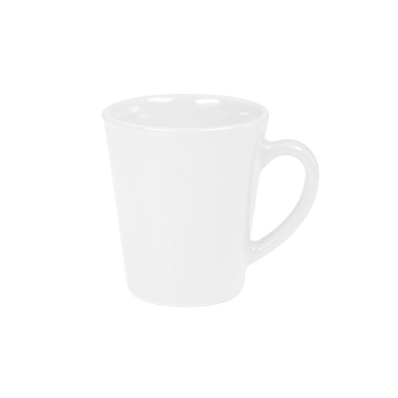 Mug céramique blanche brillante 280ml - GABIN